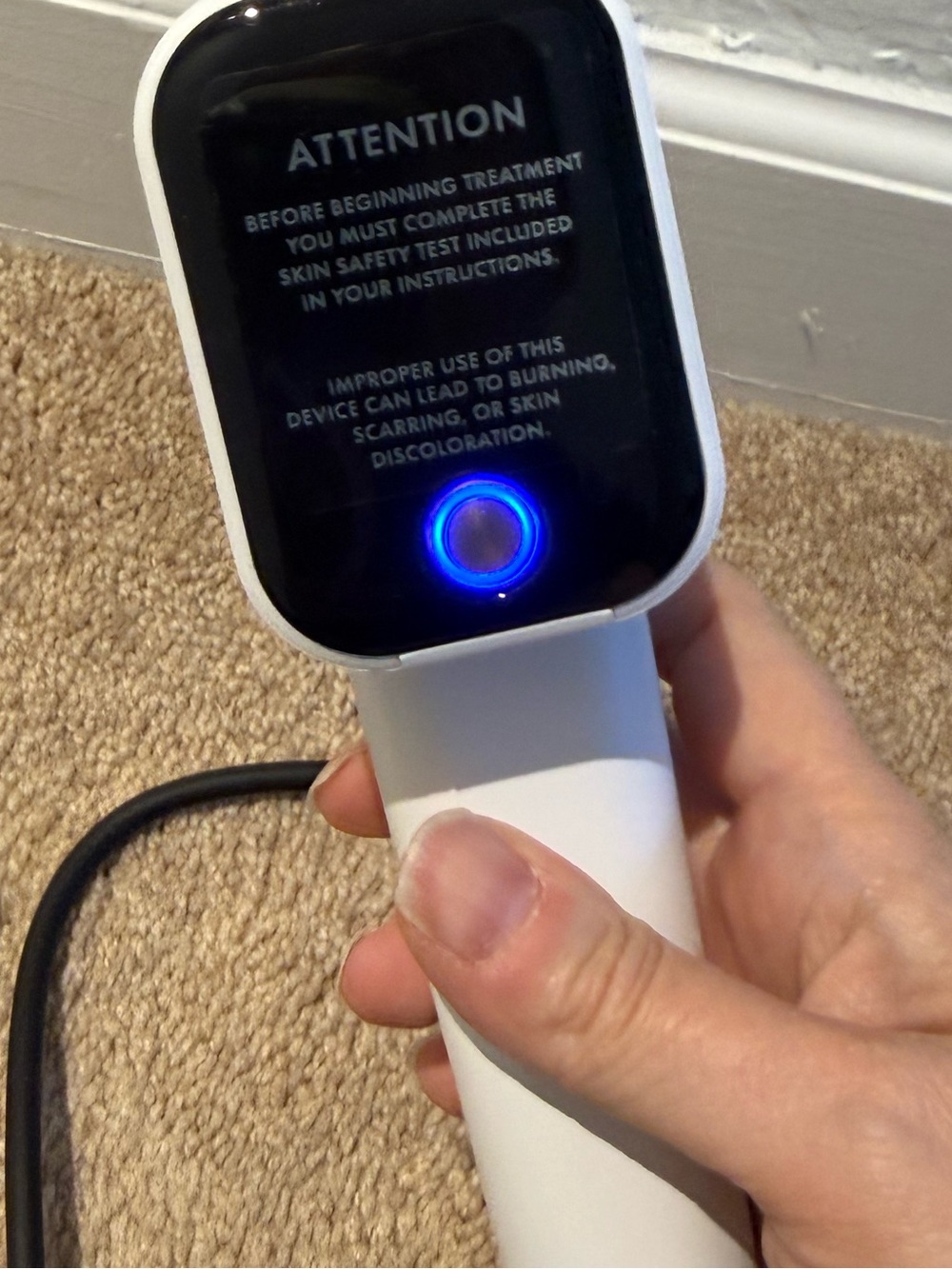 Nood Flasher Pro Hair Removal Laser Device in White - Picture 5 of 13